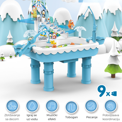 Pingvini ribolov i skijanje 2u1 