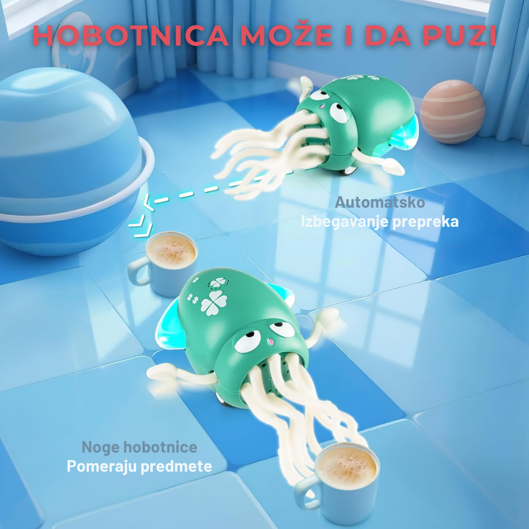 Interaktivna igračka hobotnica za decu