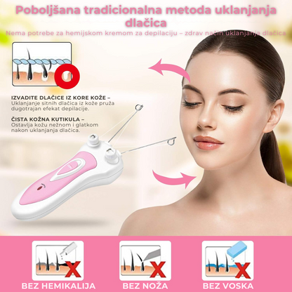 Električni epilator na konac